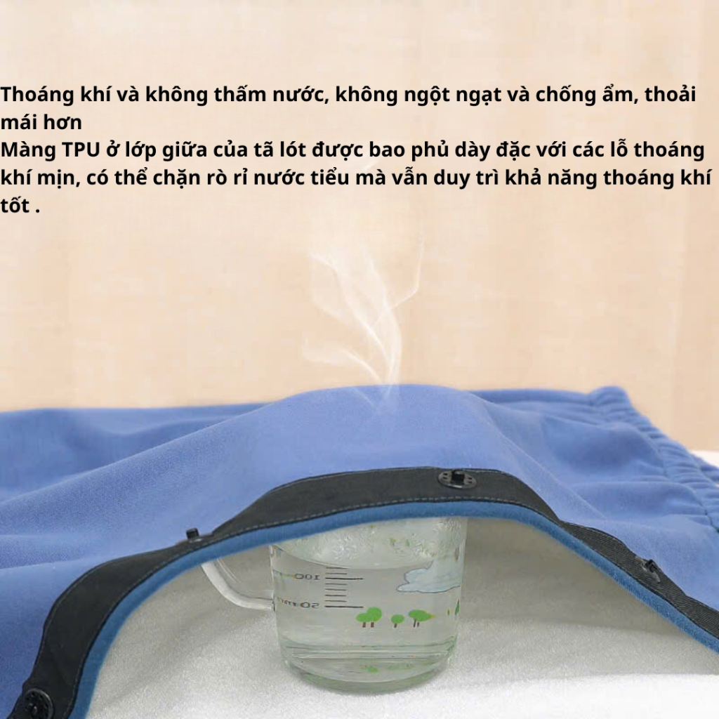 Quần váy chống thấm nước dành cho người già , người bệnh chống rò rỉ tiện dụng