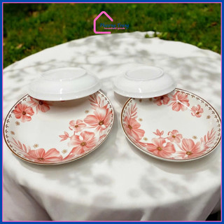 DĨA TRÒN ẢO HOA DỪA HỒNG HOA VĂN 4D - SIZE 6,7,8,9 - Phương Trang