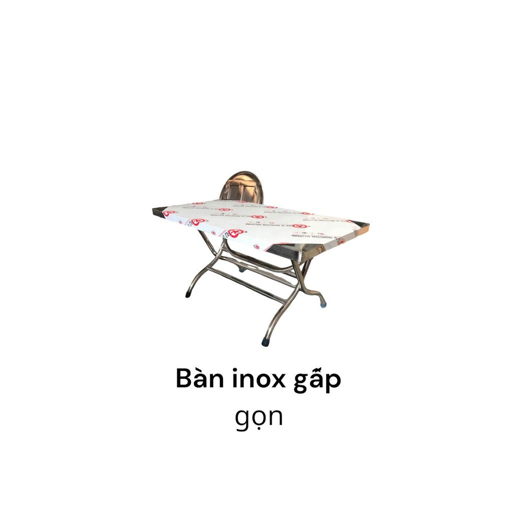 BÀN INOX 304 gấp gọn đủ kích thước (ship hỏa tốc)