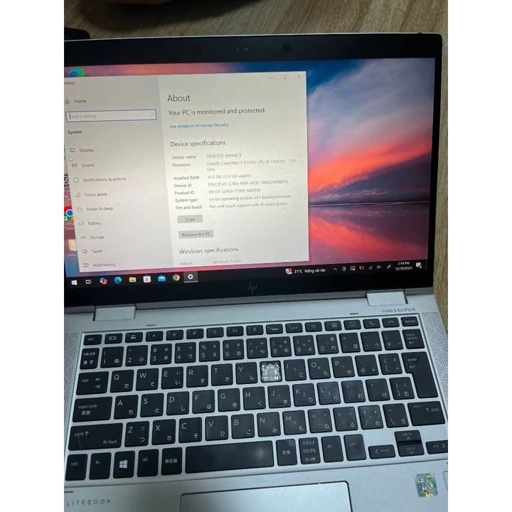 LINH KIỆN THÁO MÁY HP 1030 G3/G4, main hp elitebook x360 1030 g3 i5 8250u/i7 8550u ram 16g và 1 số đồ loa tản, CAMERA..