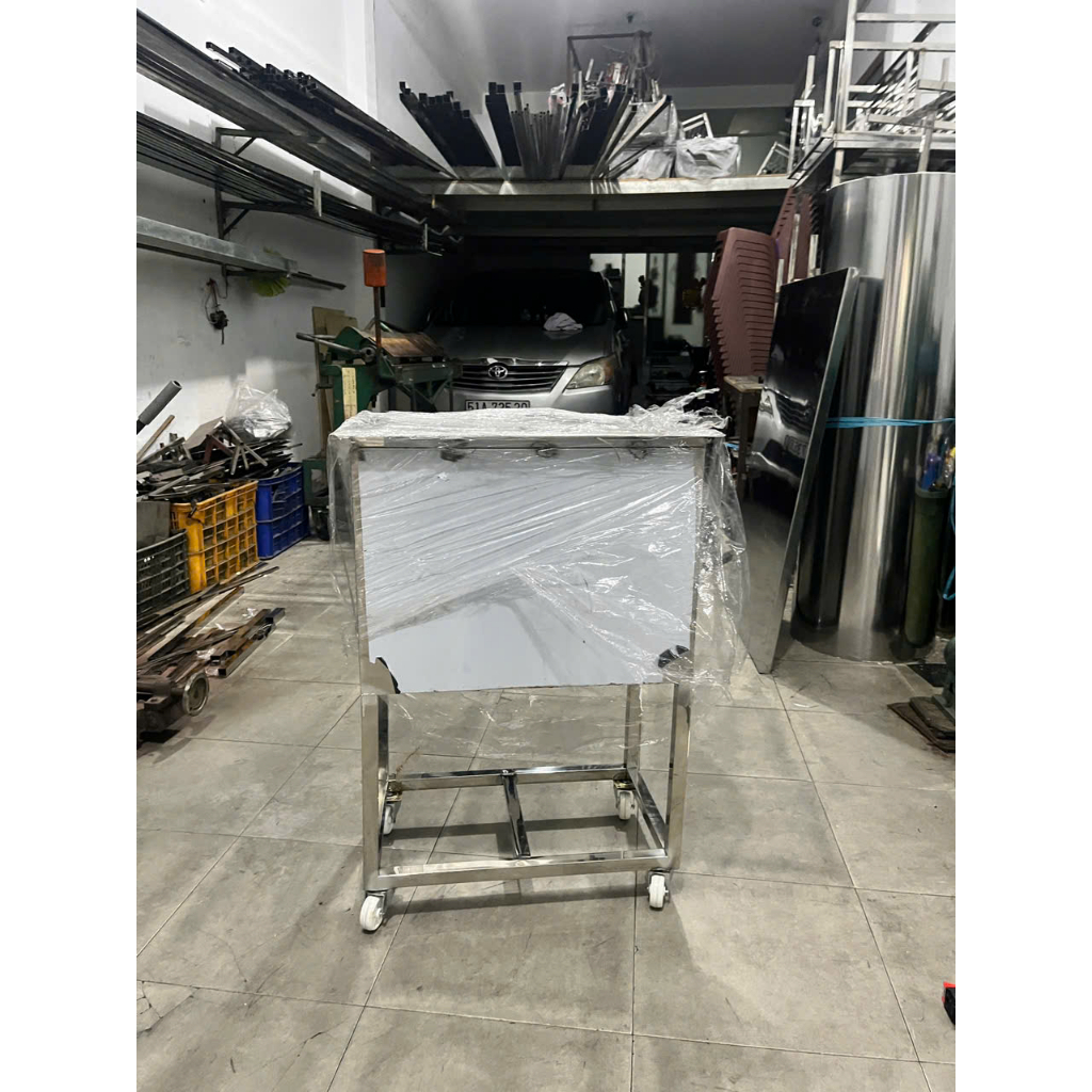 THÙNG ĐÁ INOX 304 chịu nhiệt tốt đảm bảo chất lượng