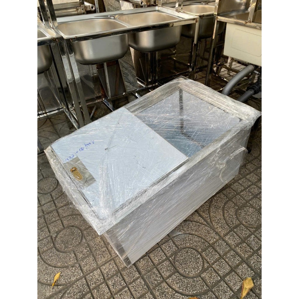 THÙNG ĐÁ INOX 304 chịu nhiệt tốt đảm bảo chất lượng