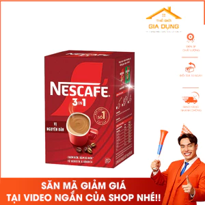 Hộp Cà Phê Nescafe 3in1 hộp vị nguyên bản ( 18 gói )