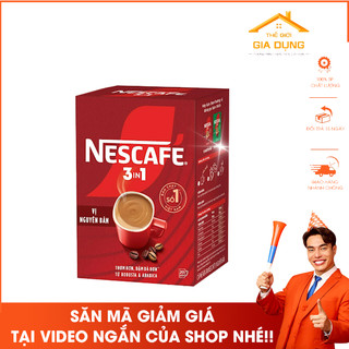 Hộp Cà Phê Nescafe 3in1 hộp vị nguyên bản ( 18 gói )