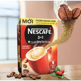 Hộp Cà Phê Nescafe 3in1 hộp vị nguyên bản ( 18 gói )