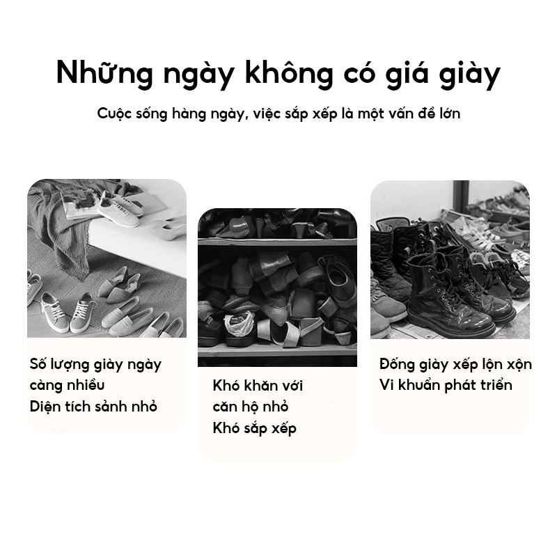 𝐎𝐥𝐢𝐟𝐞 Kệ Giày Dép Tiết Kiệm Không Gian Kệ Để Giày Dép 3~5 Tầng Kệ Giày Chịu Tải Mạnh
