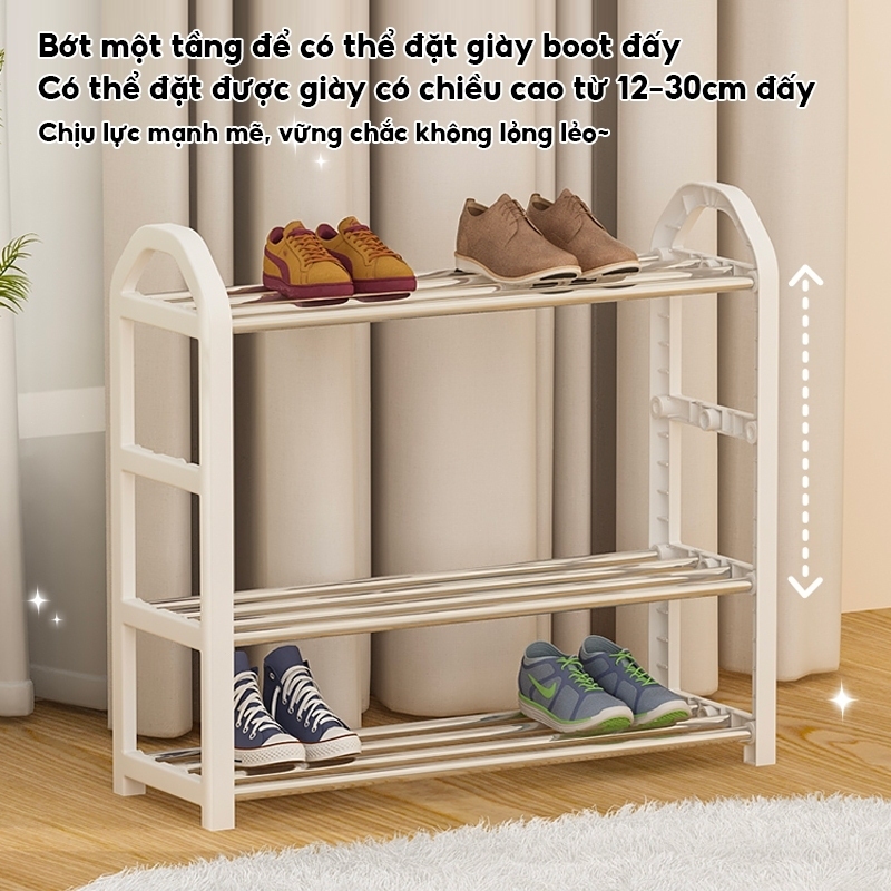𝐎𝐥𝐢𝐟𝐞 Kệ Giày Dép Tiết Kiệm Không Gian Kệ Để Giày Dép 3~5 Tầng Kệ Giày Chịu Tải Mạnh