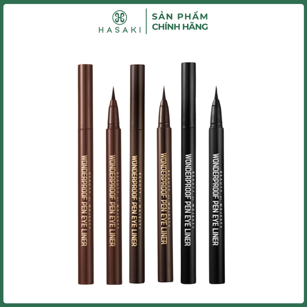 Kẻ Mắt B.O.M Wonderproof Pen Eye Liner 0.5g