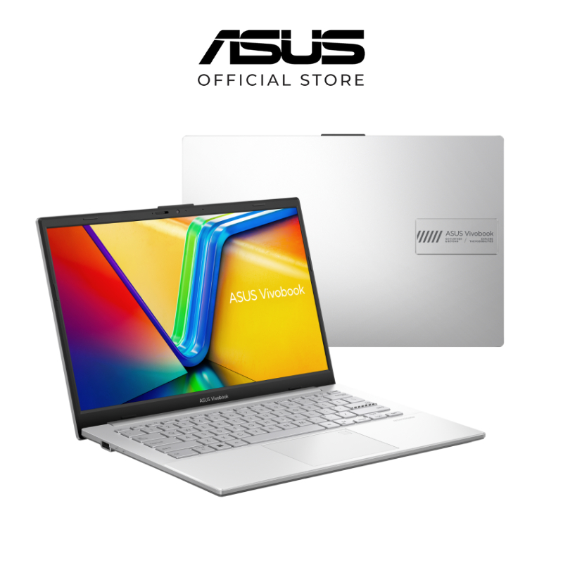 Ảnh Laptop Asus Vivobook Go 14 E1404FA-NK177W Ryzen 5 7520U | 16GB | 512GB | 14" FHD | AMD Radeon | Win 11 | Bạc BH 24 Tháng 3