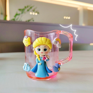 Cốc Uống Nước Súc Miệng Kuromi / Melody Kèm Bàn Chải Đánh Răng Siêu Mềm Cho Bé - Chất Liệu Nhựa PP An Toàn Cho Bé