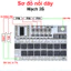 Mạch sạc bảo vệ pin lithium / pin sắt LifePo4 dùng cho khối pin 3S/4S/5S 100A