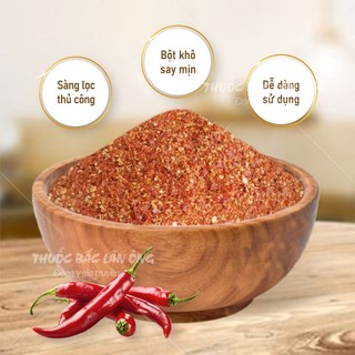 Bột ớt Huế 100g, ớt bột siêu cay, dùng làm kim chi, nấu mỳ cay, sa tế, cay thơm, nguyên chất