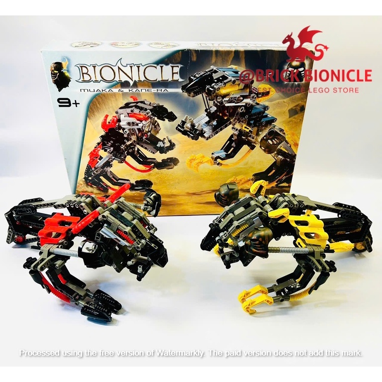 BIONICLE REAL SG - ĐỒ CHƠI LẮP RÁP BIONICLE - 8538 Muaka & Kane-ra ...