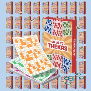 10 Bộ trò chơi LÔ TÔ thích hợp cho các dịp tết THE KAS