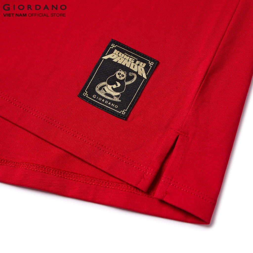 Ảnh GIORDANO Áo Thun Nữ Ngắn Tay Kungfu Panda Print Tee 05395223 3