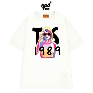 Áo Thun NGỐ TEE Ca Sĩ Taylor Swift 1989 Form Rộng Chất Vải Cotton 75 Thoáng Mát