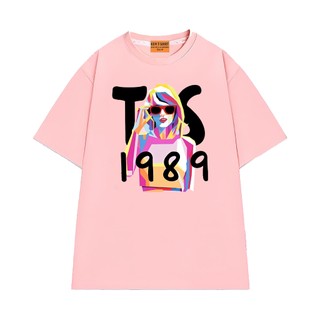 Áo Thun NGỐ TEE Ca Sĩ Taylor Swift 1989 Form Rộng Chất Vải Cotton 75 Thoáng Mát