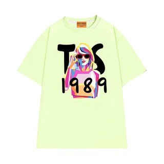 Áo Thun NGỐ TEE Ca Sĩ Taylor Swift 1989 Form Rộng Chất Vải Cotton 75 Thoáng Mát