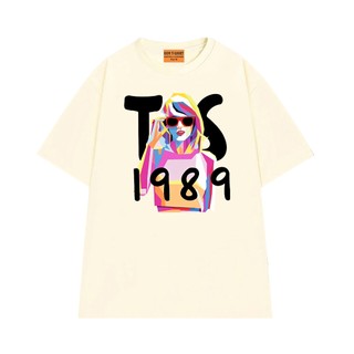 Áo Thun NGỐ TEE Ca Sĩ Taylor Swift 1989 Form Rộng Chất Vải Cotton 75 Thoáng Mát
