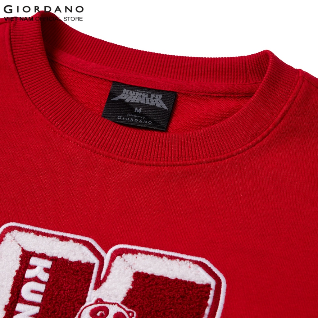 Ảnh GIORDANO Áo Thun Nữ Dài Tay Kungfu Panda Pullover 05395624 1