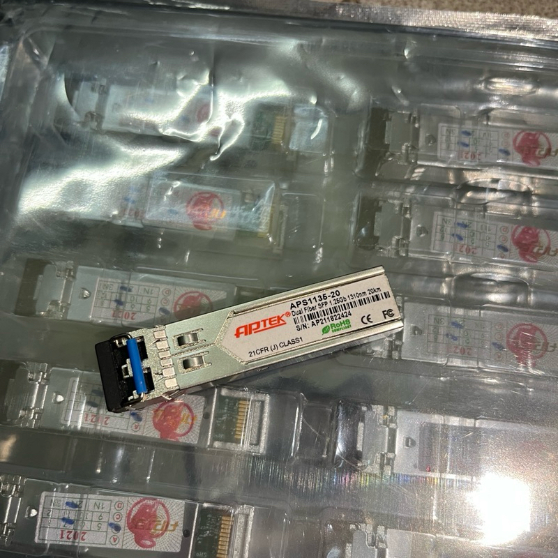 Module quang 2 sợi SFP Aptek model APS1135-20 1.25G 1310nm 20Km mới ...