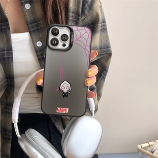 Ốp Lưng iPhone Nhện Mini IMD Cứng Nhám, Chống Sốc, Bảo Vệ Camera - iP 7/8/X/XS/11/12/13/14/15/16/17/Plus/Pro/Max/Air