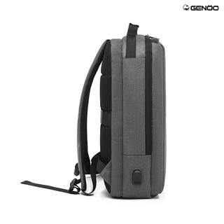 Balo Laptop 15.6 Inch Cao Cấp Balo Đi Học Đi Làm GENOO Có Chống Sốc, Chống Nước
