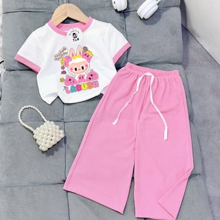 [8-40Kg] Đồ bộ bé gái HOT TREND chất vải dày mịn thoáng mát được các bé yêu thích BGP40