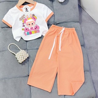 [8-40Kg] Đồ bộ bé gái HOT TREND chất vải dày mịn thoáng mát được các bé yêu thích BGP40