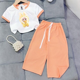 [8-40Kg] Đồ bộ bé gái HOT TREND chất vải dày mịn thoáng mát được các bé yêu thích BGP48