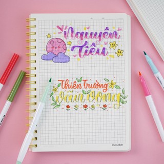 Combo 3 Bộ Bút Brush Đa Năng, Bút Decor Pen CLASSMATE Nhiều Đầu Ngòi Viết Calligraphy, Trang Trí Sổ, Take Note, Bullet