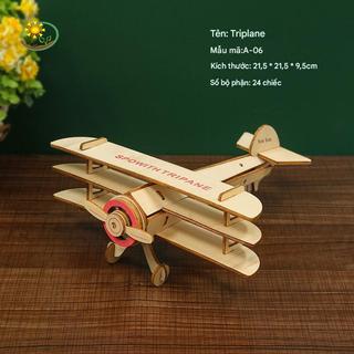 Đồ Chơi Mô Hình Lắp Ráp 3D Bằng Gỗ – Trang Trí Bàn Làm Việc, Quà Tặng Thủ Công Sáng Tạo, Decor