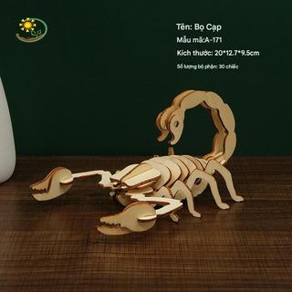 Đồ Chơi Mô Hình Lắp Ráp 3D Bằng Gỗ – Trang Trí Bàn Làm Việc, Quà Tặng Thủ Công Sáng Tạo, Decor