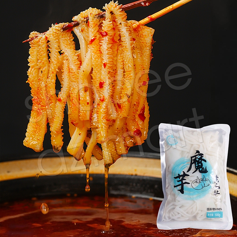 Lá Sách Sợi Chay Shirataki Konjac Đặc Sản Tứ Xuyên Nhúng Lẩu