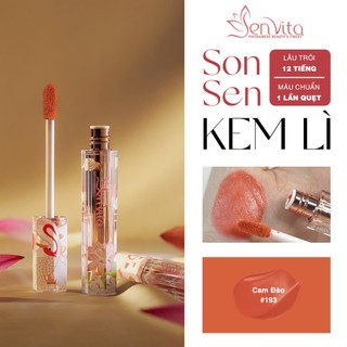 Son Kem Lì SenVita Lotus Cream Lipstick .Có 8 Tông Màu Cho Khách Lựa Chọn