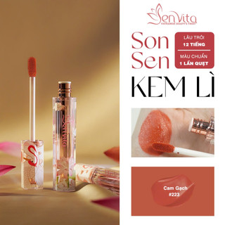 Son Kem Lì SenVita Lotus Cream Lipstick .Có 8 Tông Màu Cho Khách Lựa Chọn