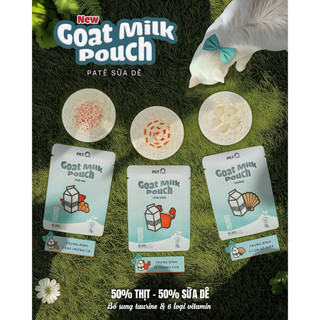 Pate Sữa Dê PetQ Gói 70g Pate Pet Q Cho Mèo Giàu Dinh Dưỡng, Hỗ Trợ Tiết Niệu