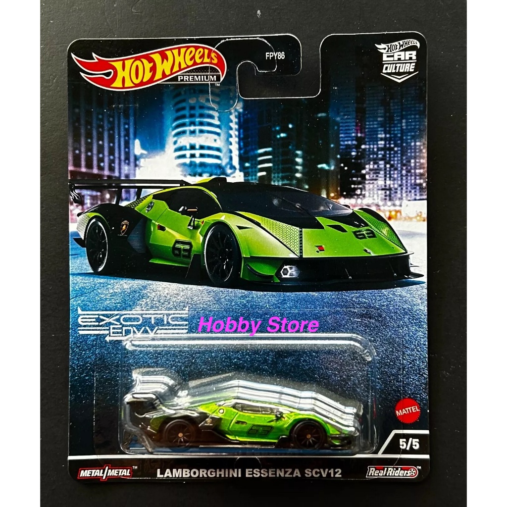 Hobby Store xe mô hình HCJ29 Hot Wheels Premium Lamborghini