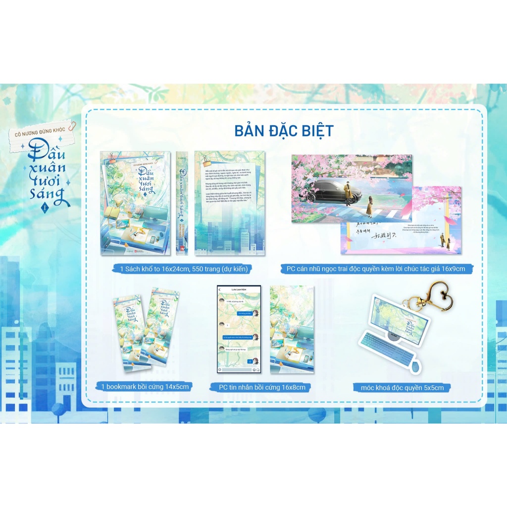 Ảnh Sách - Đầu xuân tươi sáng - Cô Nương Đừng Khóc( Bản đặc biệt ) 1