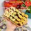Táo Đỏ Tân Cương Kẹp Sữa Nhân Hạt Điều 1KG TIGER FOOD Táo đỏ kẹp sữa nhân hạt điều Mix 3 Vị Bánh Kẹo Tết
