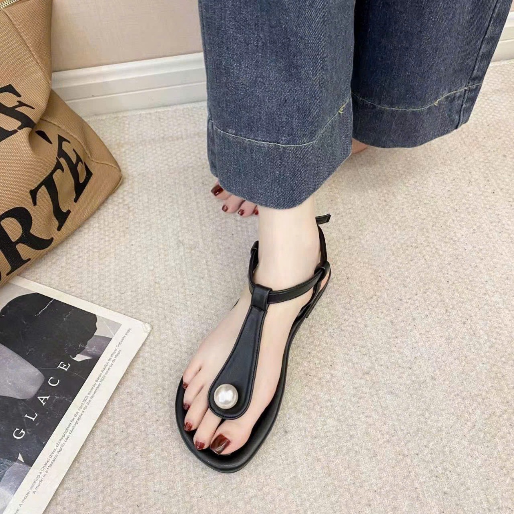 Dép nữ hàng xịn, hộp xịn loại 1 đế 1cm sang trọng tôn dáng khoe chân và rất dễ phối đồ, chất da mềm êm chân siêu bền