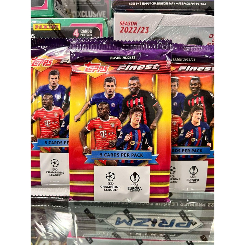 Gói thẻ bóng đá Topps Finest Flashback 2022/23 | Shopee Việt Nam