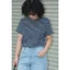 Áo thun nữ kẻ ngang basic tay ngắn cổ tròn GILLEE vải cotton co giãn nhẹ nhiều màu mặc đi chơi, đi học cực xinh FAT073