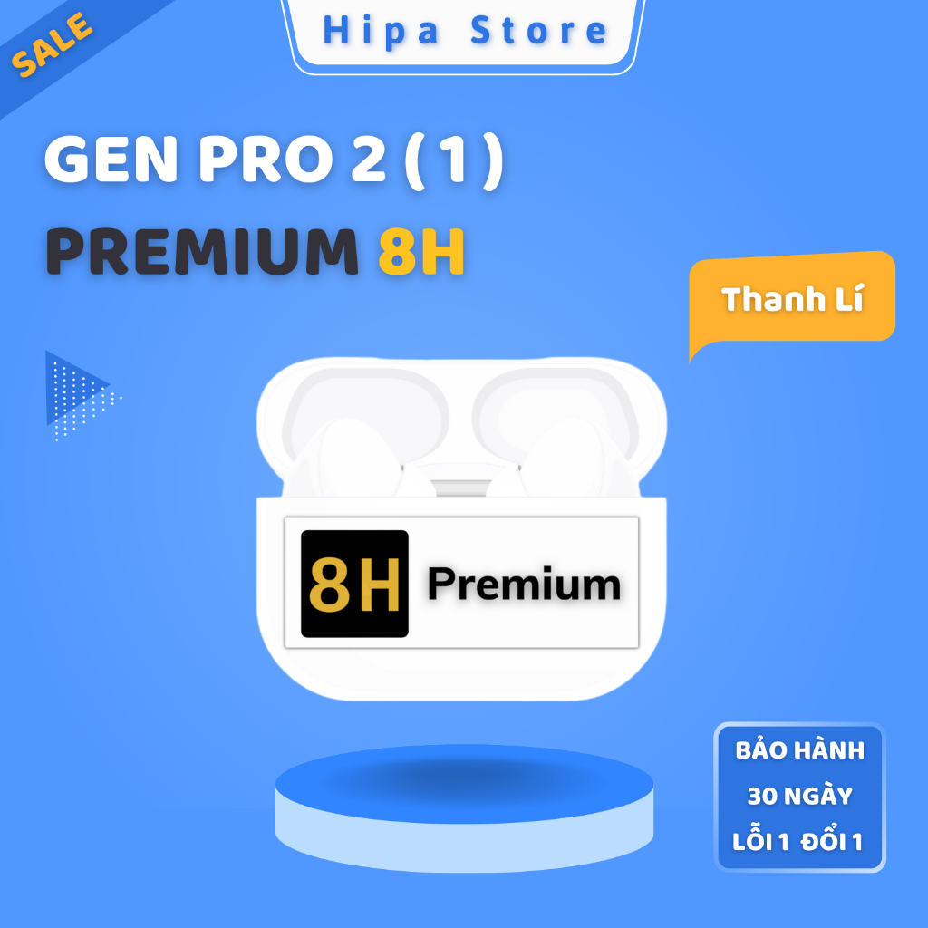 [ Thanh Lí ] Tai Nghe Bluetooth Pro 2 Premium Tăng/Giảm Âm Lượng, Đổi ...