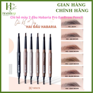 Chì kẻ mày 2 đầu Habaria Pro EyeBrow Pencil