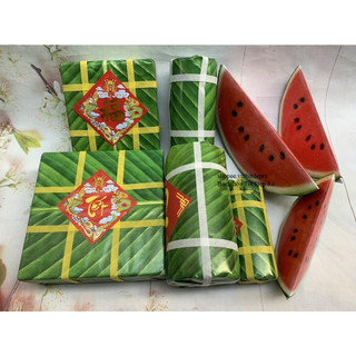 Mô hình Bánh chưng bánh tét dưa hấu bằng giấy hoặc xốp trang trí Tết