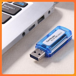 Combo 10 Đọc Thẻ Nhớ USB 2.0 All In One – Hỗ Trợ MicroSD, TF – Cho Laptop, PC