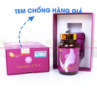 Viên Uống Nội Tiết Sanofia Eva Tím Hỗ Trợ Tăng Nội Tiết Tố Giảm Khô Rát Đẹp Da Giảm Căng Thẳng