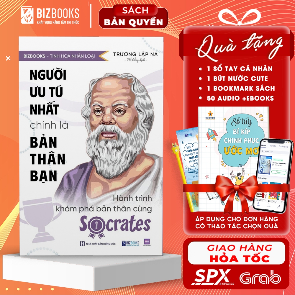 Bộ Sách Tinh Hoa Nhân Loại 9 Cuốn - Lời Khuyên Từ 9 Triết Gia Vĩ Đại - Khai Sáng Cuộc Đời - Bizbooks