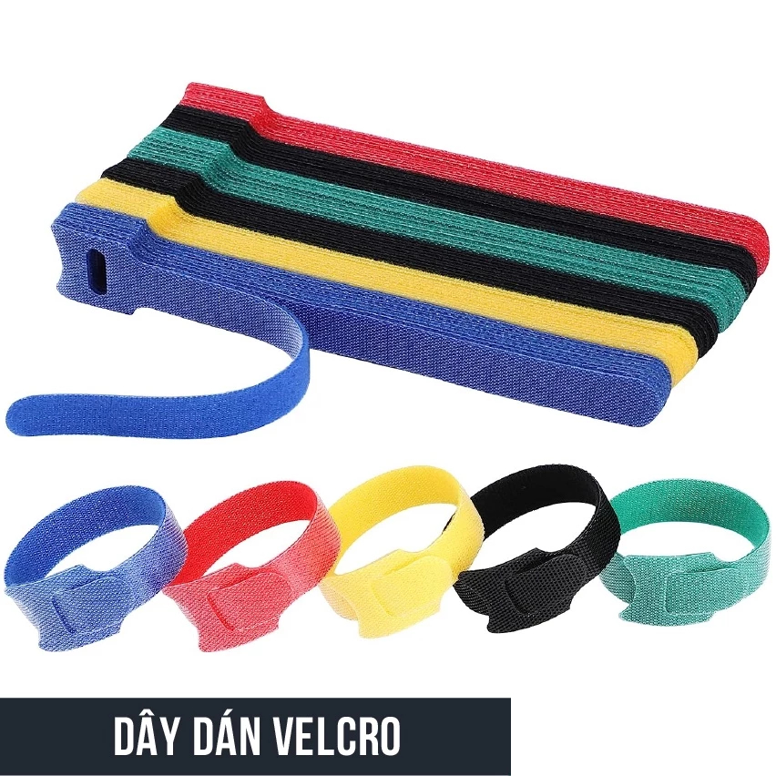 Dây Dán Velcro Quấn Chống Rối Dây Điện, Cáp Sạc, Dây Băng Gai Giúp Quản Lý Dây Cáp Gọn Gàng Ugreen Noka Official